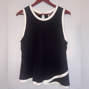 Elle, sleeveless color block size L